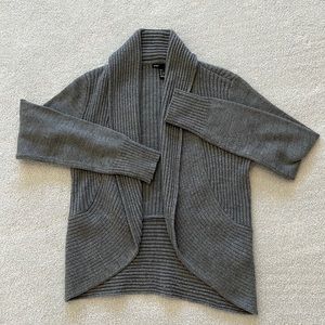 Gray open cardigan, H&M